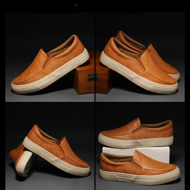 Urban Italian Leather Loafers