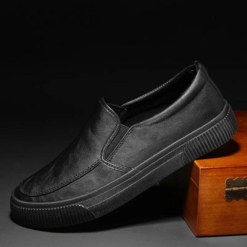 Urban Italian Leather Loafers