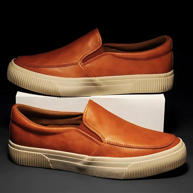 Urban Italian Leather Loafers