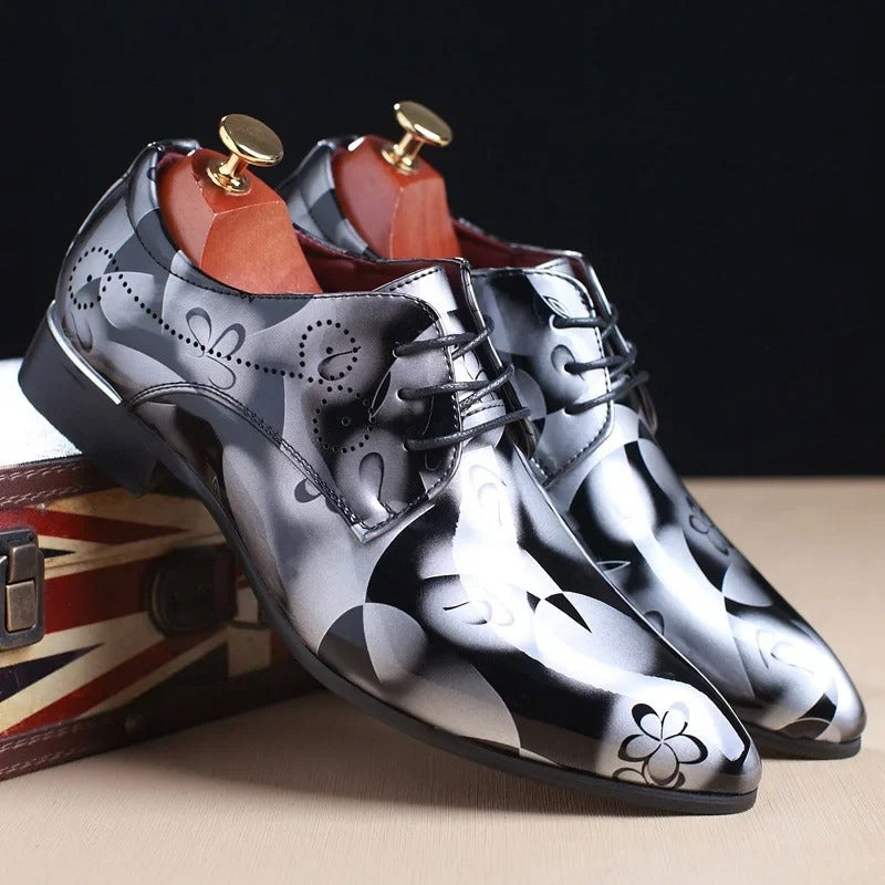 Sandro Botticelli Flower Oxford Shoes