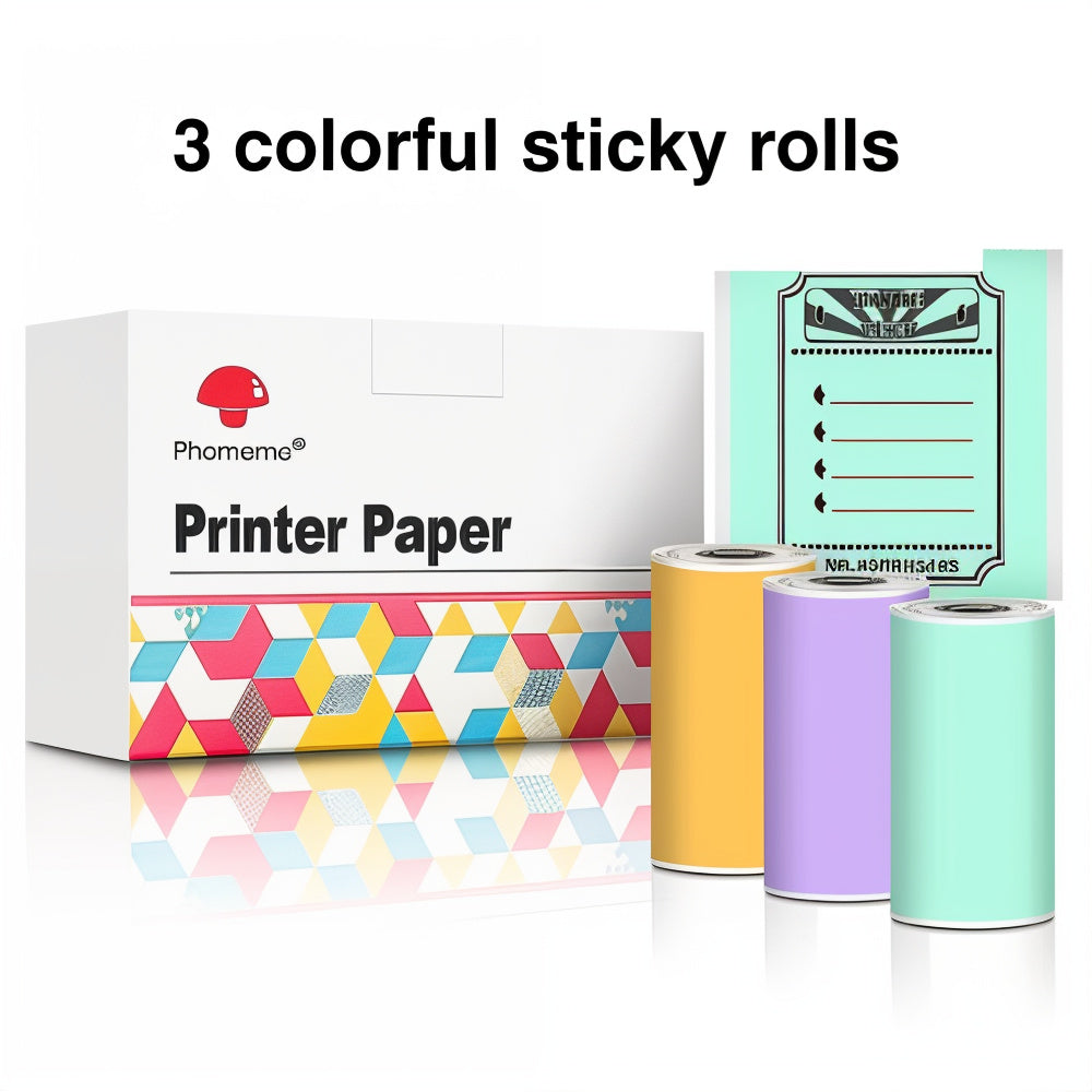 MINI PRINTER + ONE ROLL FOR FREE