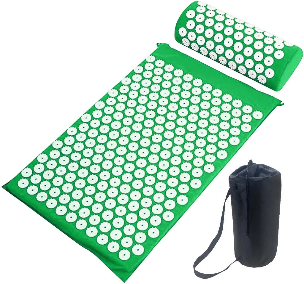 Stress & Pain Relieving Acupressure Mat + Free Pillow