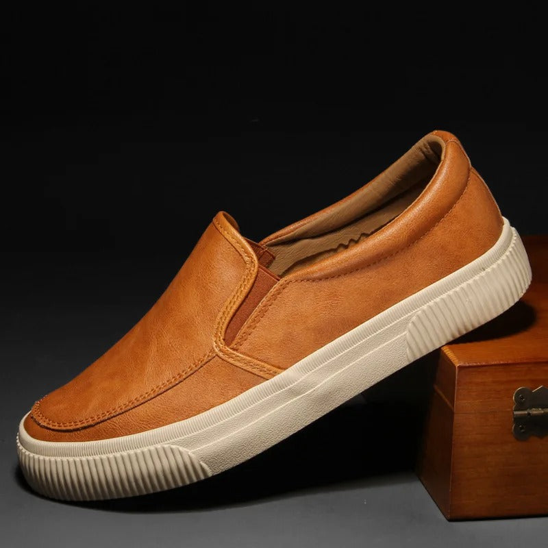 Urban Italian Leather Loafers