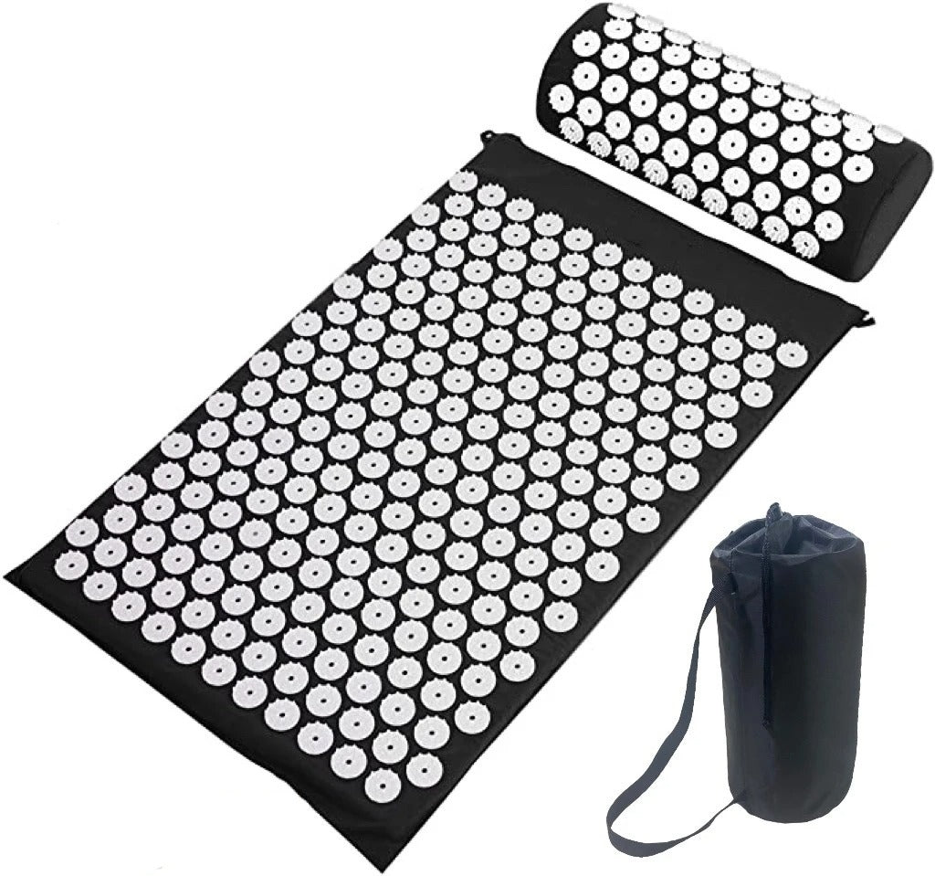 Stress & Pain Relieving Acupressure Mat + Free Pillow